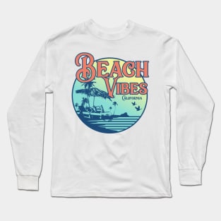 Beach Vibes California Long Sleeve T-Shirt